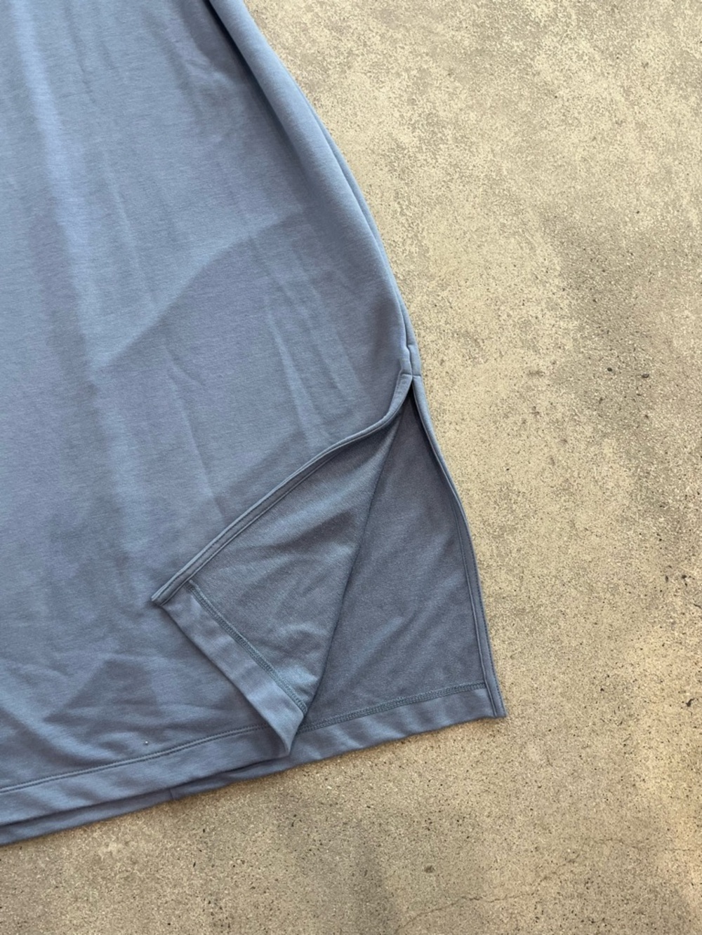 Banana Republic Blue Grey Cowl Neck Midi Dress | Size S | Elegant Minimal - Picture 7 of 7